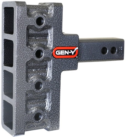 GEN-Y Hitch Gen-Y Mega Duty 2in Shank 5in Offset Drop 2K TW 16K (Hitch Only)