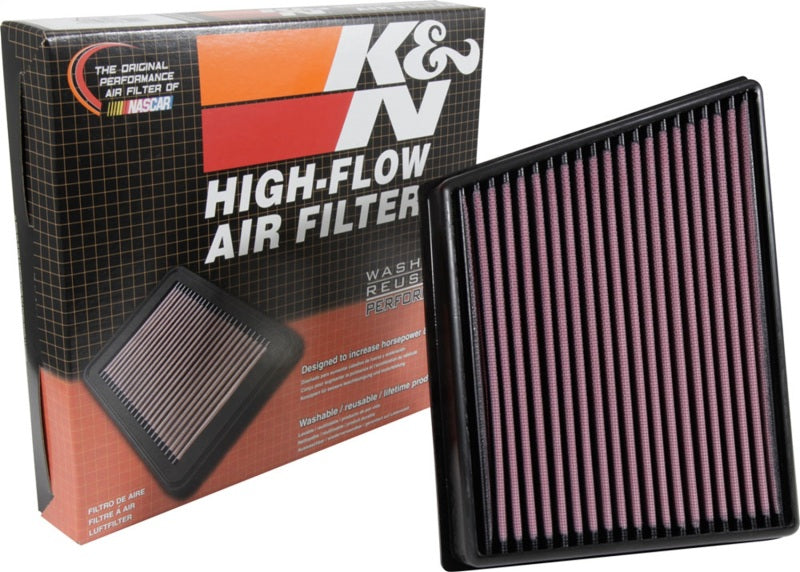 K&N Engineering K&N 2015 Jaguar F-Pace V6-3.0L F/I Left Side Replacement Drop In Air Filter