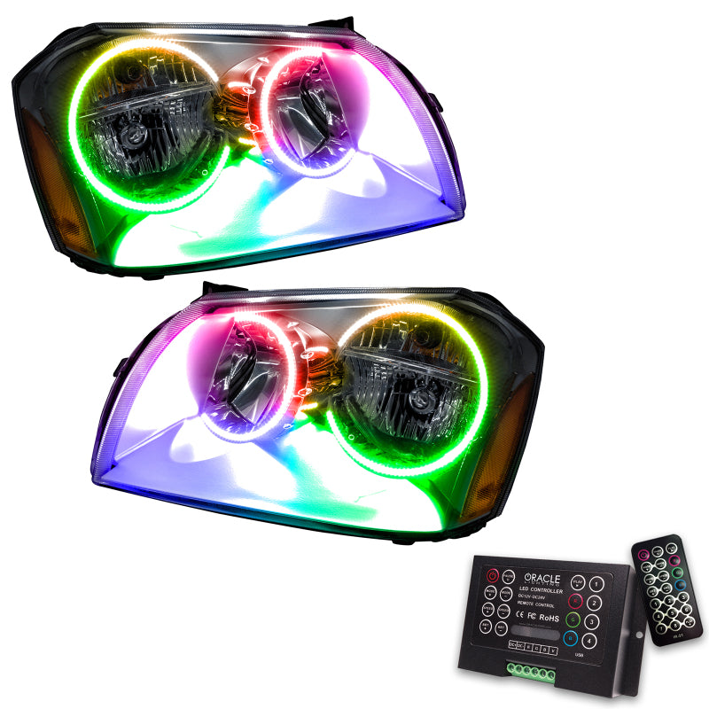 ORACLE Lighting Oracle 05-07 Dodge Magnum SMD HL - Chrome - ColorSHIFT w/ 2.0 Controller