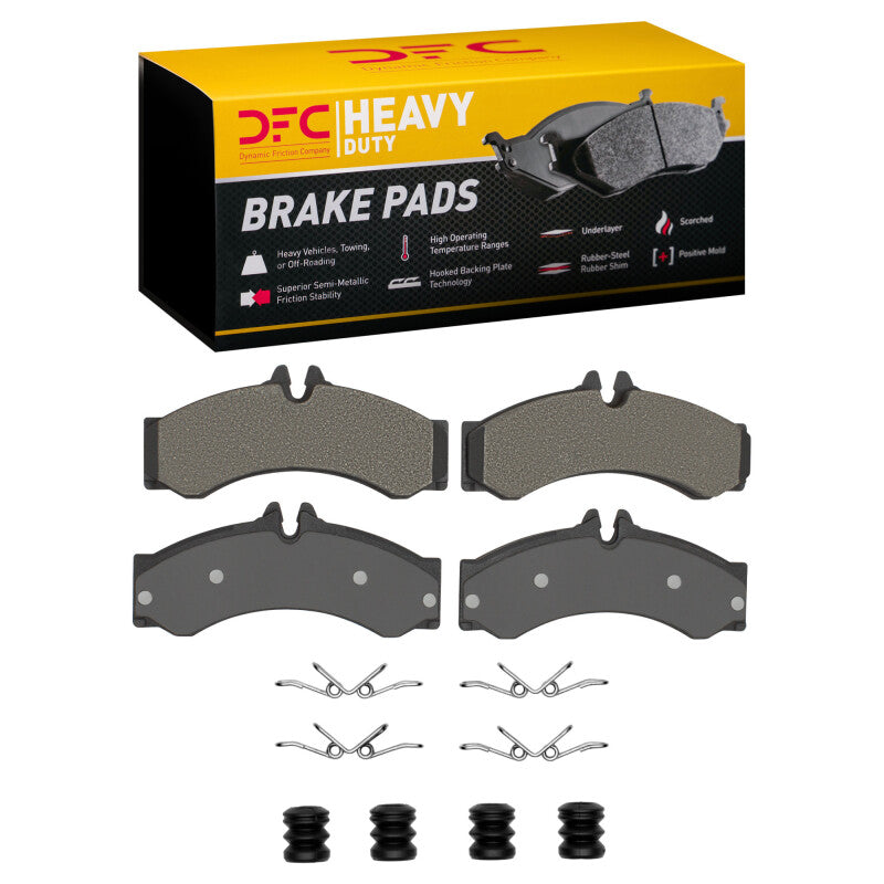 DFC 02-06 Dodge Sprinter 2500 Front/Rear Heavy Duty Pads and Hardware Kit