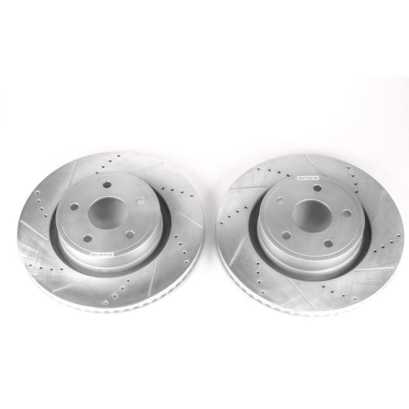PowerStop Power Stop 04-06 Dodge Ram 1500 Front Drilled & Slotted Rotor - Pair