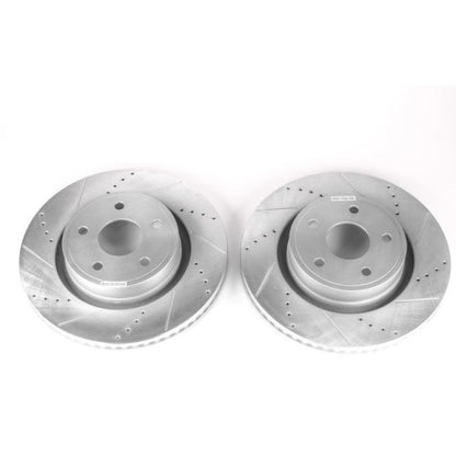 PowerStop Power Stop 04-06 Dodge Ram 1500 Front Drilled & Slotted Rotor - Pair