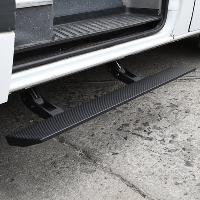 Go Rhino RealTruck 13-18 MB Sprinter 2500/3500 Van 3dr VoltStep Electric Running Board Kit - Bedliner Coat