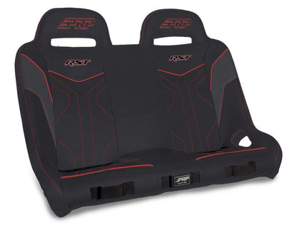 PRP Seats PRP Polaris RZR XP4 1000/XP4 Turbo/XP4 Turbo S RST Rear Suspension Bench- Black/Red