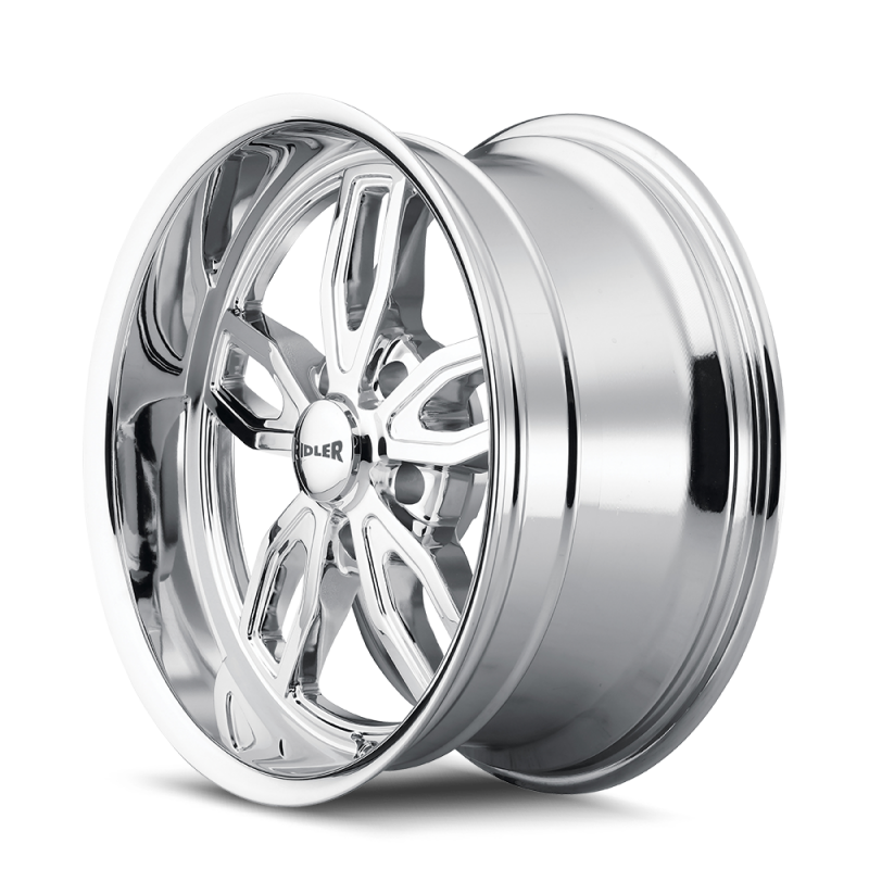 Ridler Wheels Ridler 608 20x8.5 / 5x127 BP / 0mm Offset / 78.3mm Hub Chrome Wheel