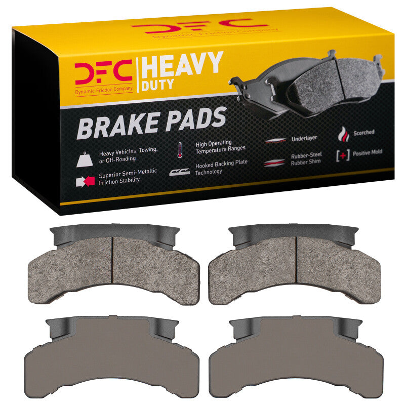 DFC 79-12 Beaver Motorcoach Monterey Rear/Front/Fr & Rr Heavy Duty Pads - Semi Metallic