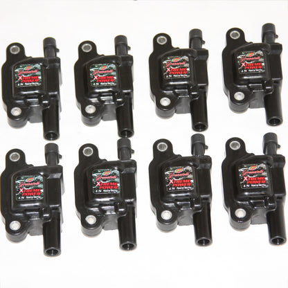 Granatelli Motor Sports Granatelli 05-13 GM LS1/LS2/LS3/LS4/LS5/LS6/LS7/LS9/LSA/ Hi-Perf Coil Packs - Black (Set of 8)
