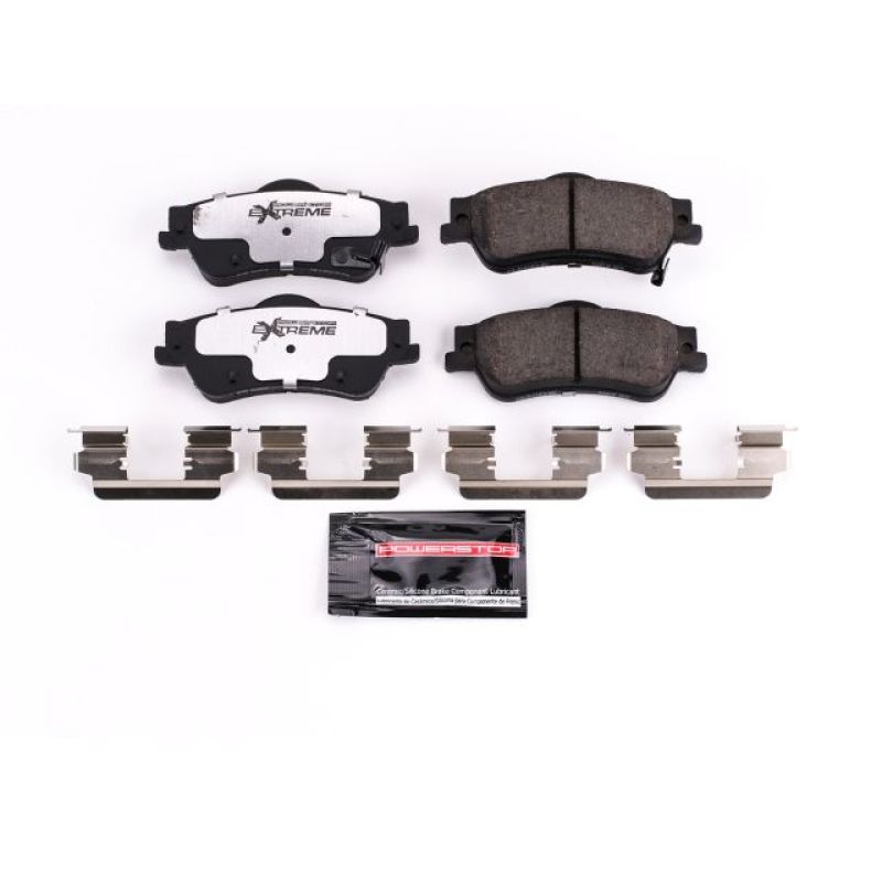 PowerStop Power Stop 11-17 Chevrolet Caprice Rear Z26 Extreme Street Brake Pads w/Hardware