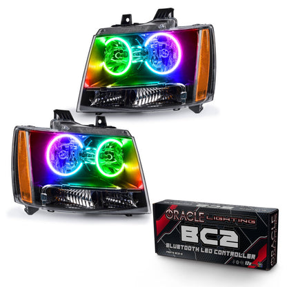 ORACLE Lighting Oracle 07-14 Chevrolet Tahoe SMD HL - ColorSHIFT w/ BC1 Controller