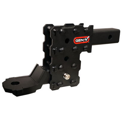 GEN-Y Hitch Gen-Y Phantom-X 2in Solid Shank 4.5in Drop 1K TW 10K Hitch w/GH-103705 (No Flat Towing)