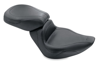 Mustang Motorcycle Mustang 06-17 Harley Softail Wide Tire (200mm) Sport Touring Solo Seat - Black