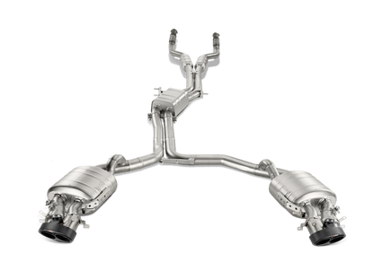 Akrapovic Akrapovic 14-17 Audi RS6 Avant (C7) Evolution Line Cat Back (Titanium) w/ Carbon Tips