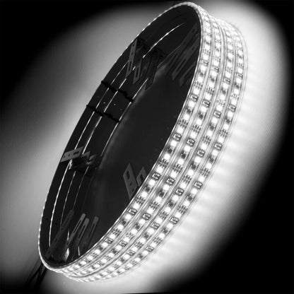 ORACLE Lighting Oracle LED Illuminated Wheel Rings - Double LED - White