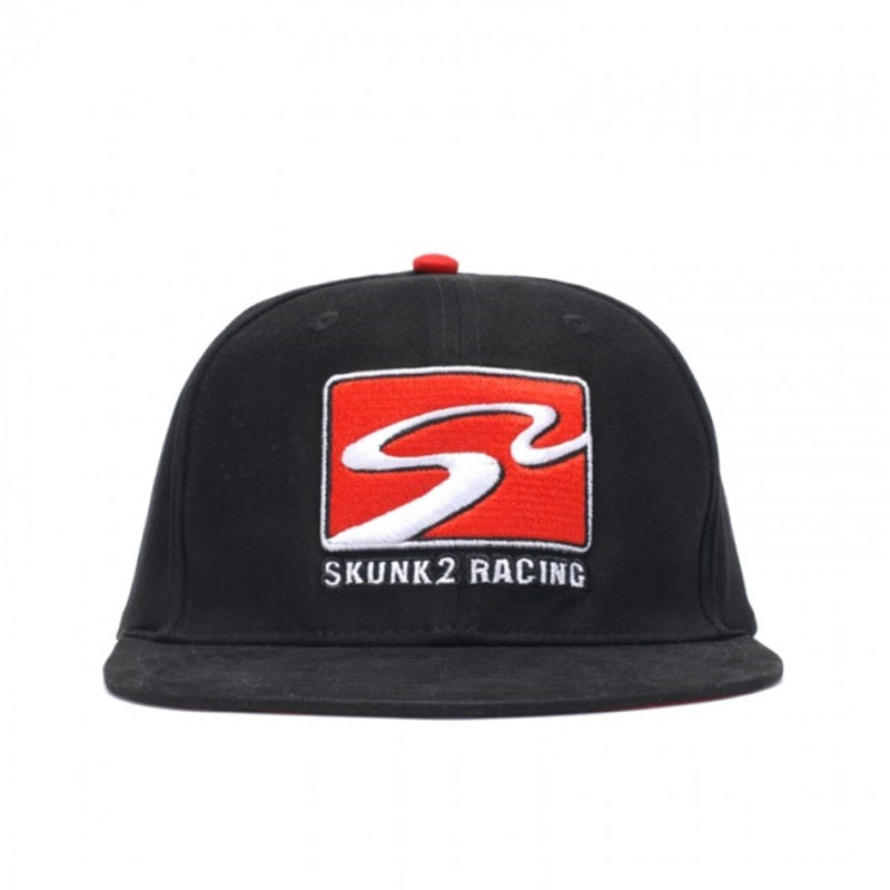 Skunk2 Racing Skunk2 Team Baseball Cap Racetrack Logo (Black) - L/XL