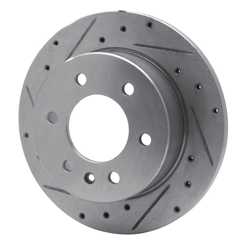 R1 Concepts R1 06-18 Dodge Sprinter 3500 Rear Left Drilled & Slotted Silver Brake Rotor