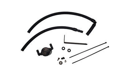 J&L 22-25 Subaru BRZ/GR86 2.4L Passenger Side Oil Separator 3.0 - Black Anodized