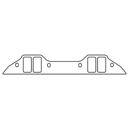 Cometic Gasket Cometic Chrysler BB B/RB V8 .060in Fiber Intake Mani Gasket Set-2.260in x 1.210in Rectangular Ports