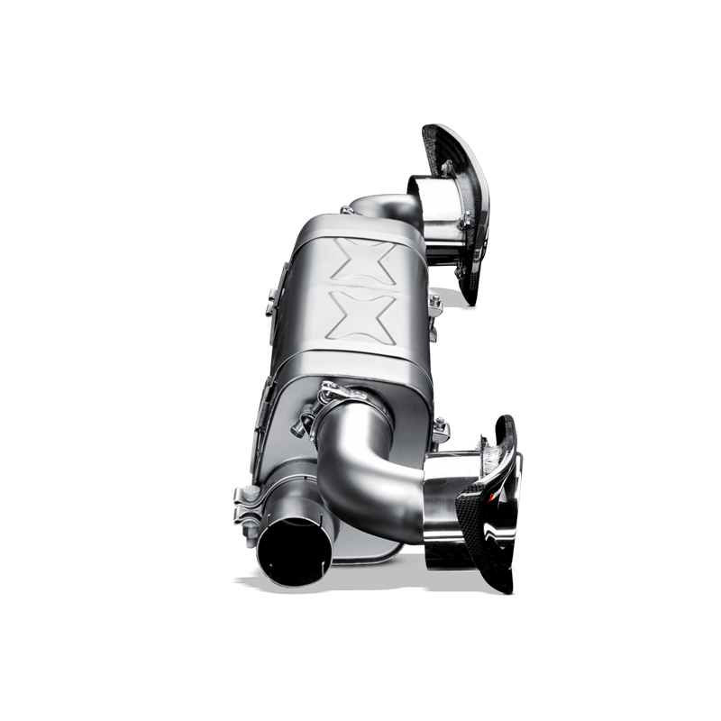 Akrapovic Akrapovic 10-13 Porsche 911 Turbo / Turbo S (997 FL) Slip-On Line (Titanium) w/ Titanium Tips
