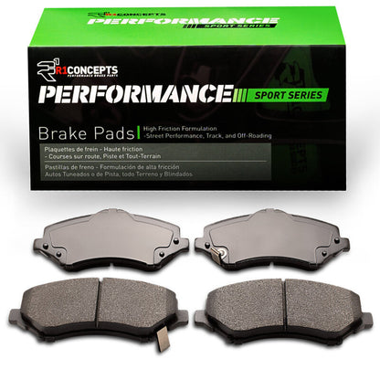 R1 Concepts R1 07-18 Volkswagen Routan Front Performance Sport Brake Pads