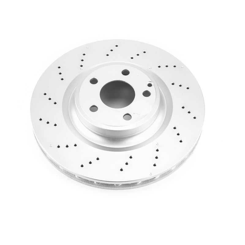 PowerStop Power Stop 17-18 Mercedes-Benz SLC300 Front Evolution High Carbon Geomet Coated Rotor
