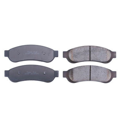PowerStop Power Stop 07-10 Ford F-250 Super Duty Rear Z16 Evolution Ceramic Brake Pads