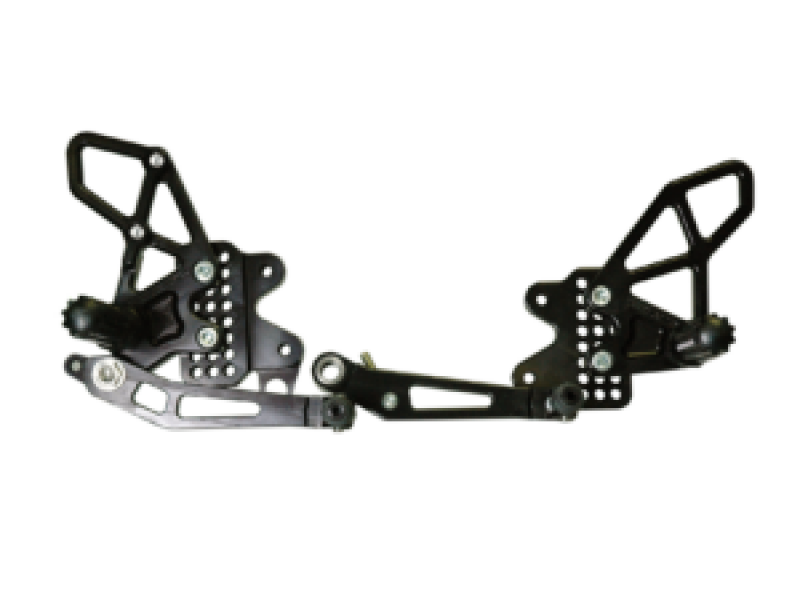 Vortex Racing 09-16 Suzuki GSX-R1000 Rear Set- Black