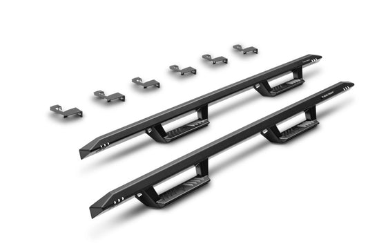 N-Fab EPYX 07-18 Jeep Wrangler JK 4DR SUV - Cab Length - Tex. Black
