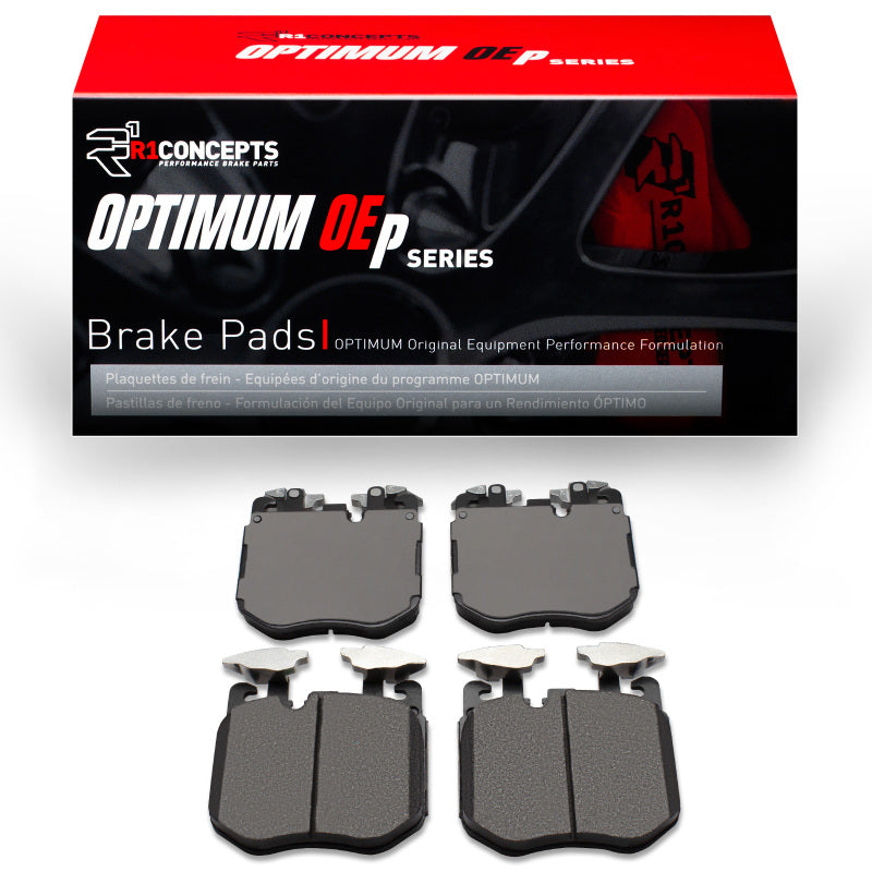 R1 Concepts R1 16-22 BMW 840i xDrive Gran Coupe Front R1 Optimum OE Brake Pads