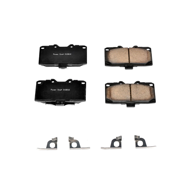 PowerStop Power Stop 06-07 Subaru Impreza Front Z17 Evolution Ceramic Brake Pads w/Hardware