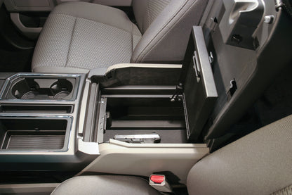 Tuffy Products Tuffy Console Safe W/ Key Lock For Ford Fseries Flow Thru Console