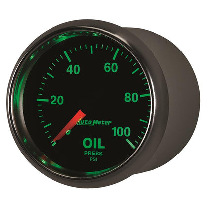 Autometer GS 52mm 0-100 PSI Mechanical Oil Pressure Gauge