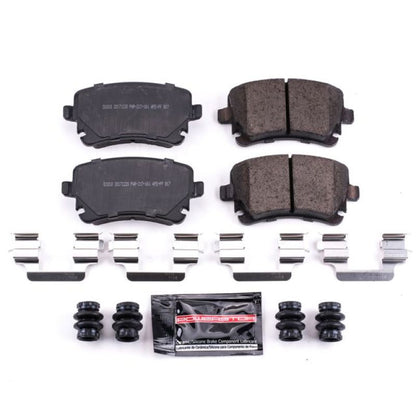 PowerStop Power Stop 05-11 Audi A6 Quattro Rear Z23 Evolution Sport Brake Pads w/Hardware
