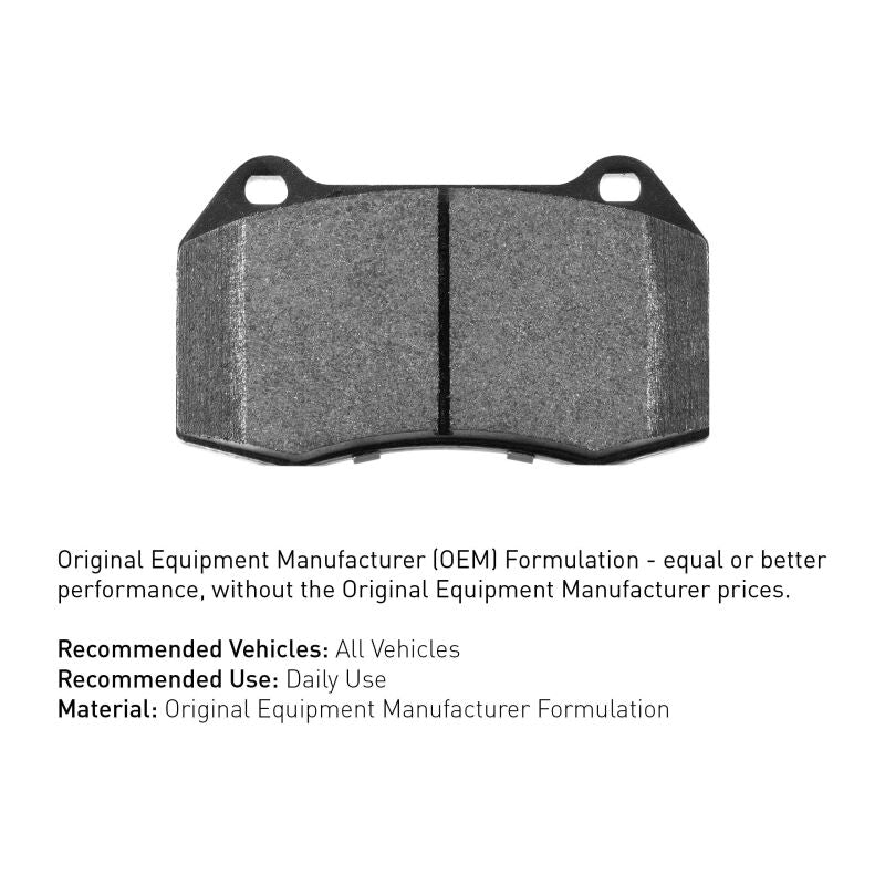 R1 Concepts R1 22-26 Chevrolet Camaro Rear Optimum OE Brake Pads