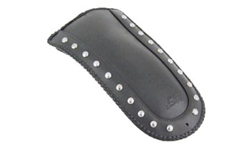 Mustang Motorcycle Mustang 04-09 Honda VTX1300 Fender Bib w/Studs - Black