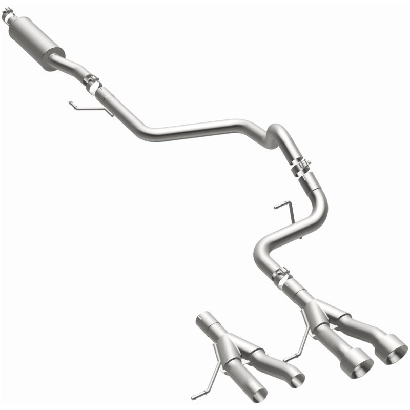 MagnaFlow Cat-Back 2013-2017 Hyundai Veloster L4 Turbo 2.25in SS Street Series 4in Polished Tips