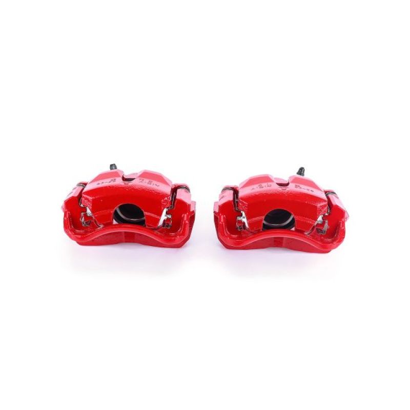 PowerStop Power Stop 02-06 Toyota Camry Front Red Calipers w/Brackets - Pair