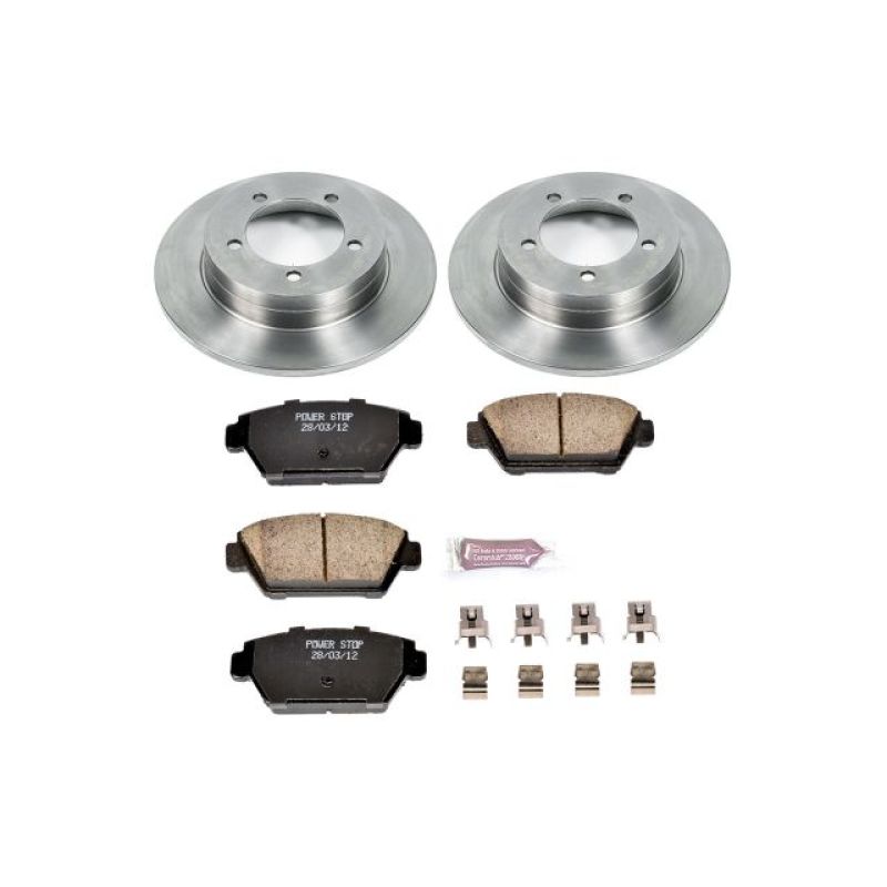 PowerStop Power Stop 90-94 Eagle Talon Rear Autospecialty Brake Kit