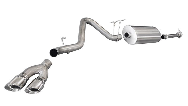 CORSA Performance Corsa 2011-2013 Chevrolet Silverado Ext. Cab/Std. Bed 2500 6.0L V8 Polished Sport Cat-Back Exhaust