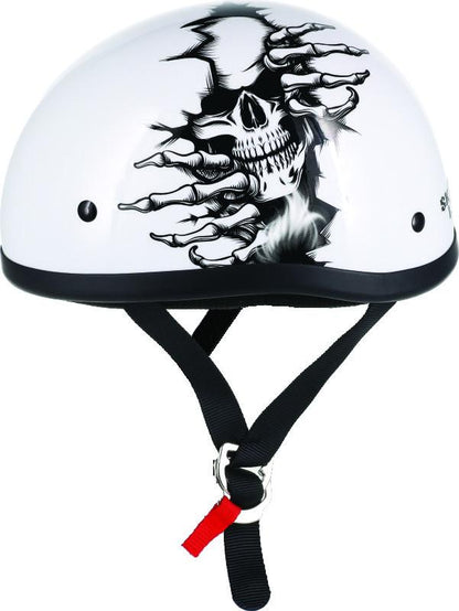Bikers Choice Skid Lids Born Wild Original Helmet - Large