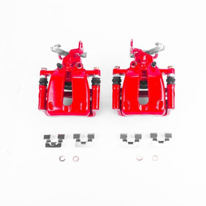 PowerStop Power Stop 12-16 Buick LaCrosse Rear Red Calipers w/Brackets - Pair
