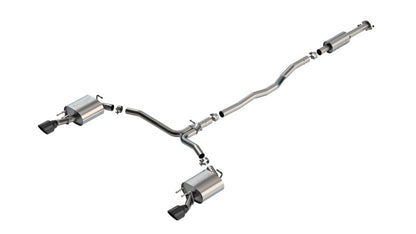 Borla 20-24 Toyota Camry TRD 3.5L V6 FWD S-Type Cat-back - Black Chrome