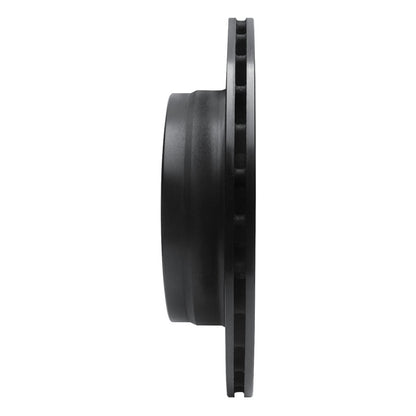 R1 Concepts R1 95-06 Jaguar XJR Rear Right Drilled & Slotted Black Brake Rotor