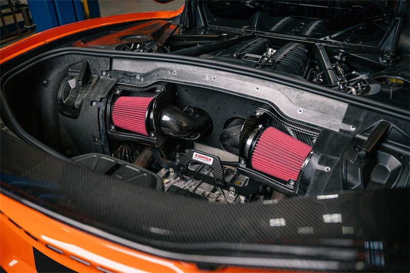 CORSA Performance Corsa 23+ Chevy C8 Z06 Carbon Fiber Air Intake w/ DryTech Filter