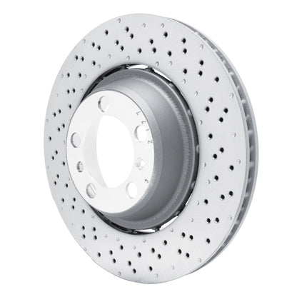 DFC 13-19 Porsche 911 Right Rear Drilled Hi-Carbon Alloy Geomet Coated Rotor