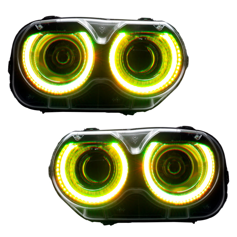 ORACLE Lighting Oracle Dodge Challenger 15-21 Halo Kit - ColorSHIFT