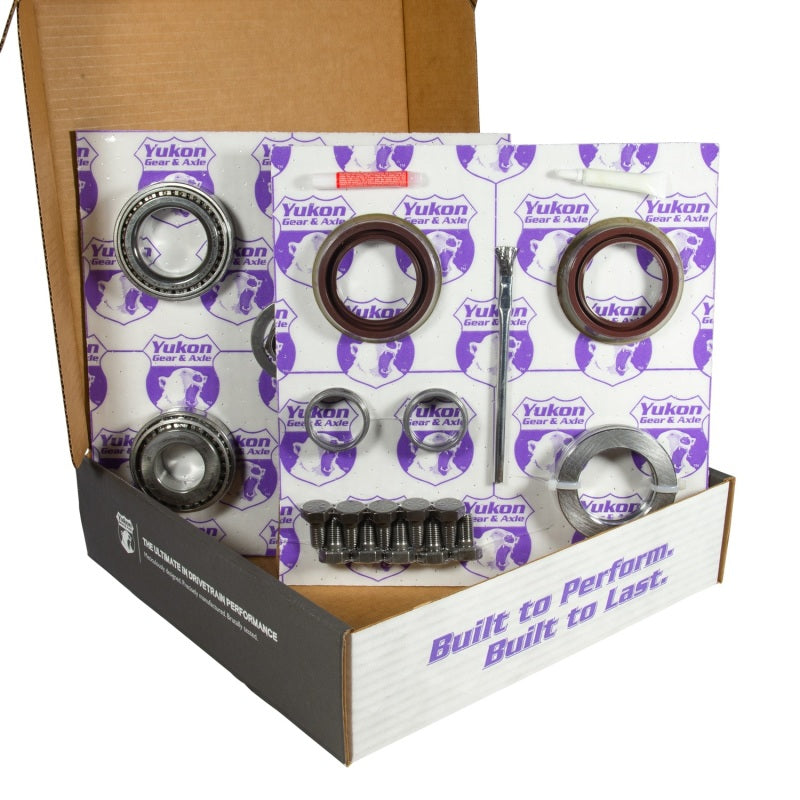 Yukon Gear & Axle Yukon 8.6in GM 4.11 Rear Ring & Pinion Install Kit 30 Spline Positraction Axle Bearings and Seals