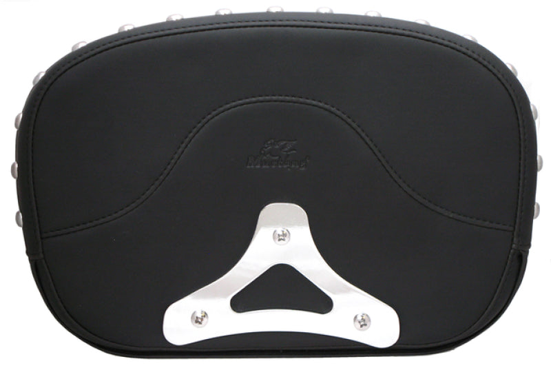 Mustang Motorcycle Mustang 97-21 Harley Touring Sissy Bar Pad Regal (14 inch x 9 inch) - Black