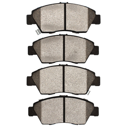 R1 Concepts R1 93-15 Honda Fit Front Semi Met Brake Pads