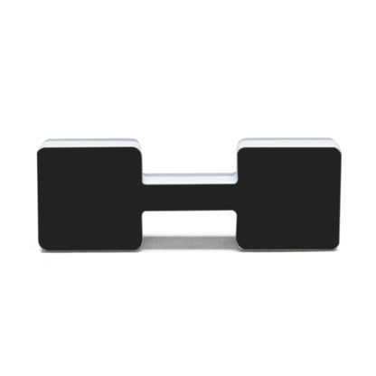 ORACLE Lighting Universal Illuminated LED Letter Badges - Matte Blk Surface Finish - H