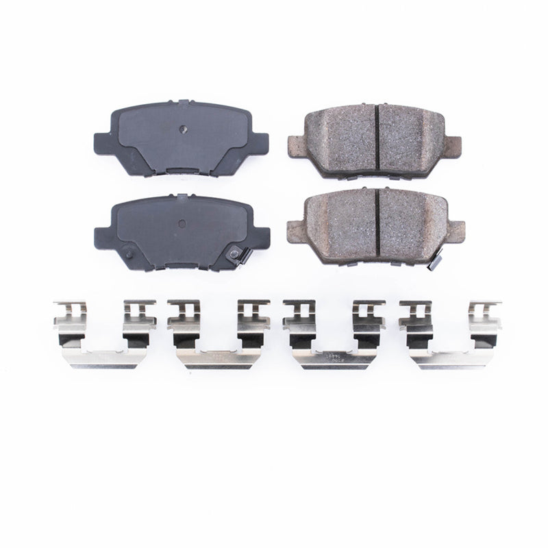 PowerStop Power Stop 05-12 Acura RL Rear Z17 Evolution Ceramic Brake Pads w/Hardware